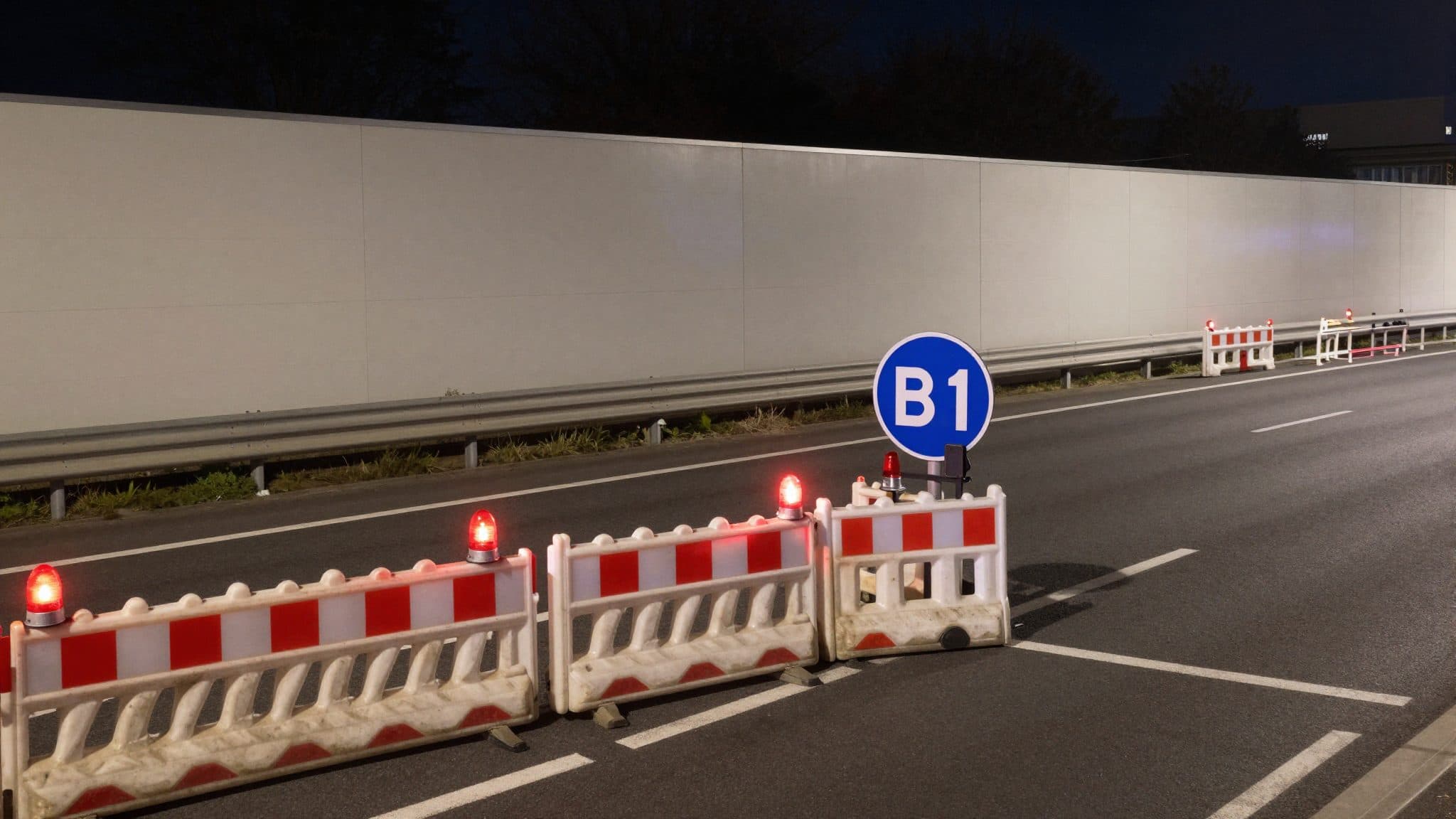 A1 near St. Valentin: Full closure in the direction of Salzburg due to road surface damage