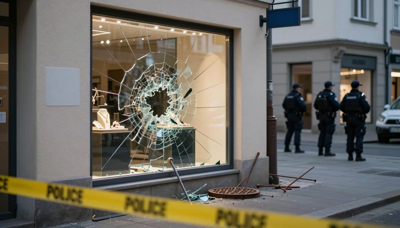 Armed perpetrators rob jeweler in Leonding and escape on the A1