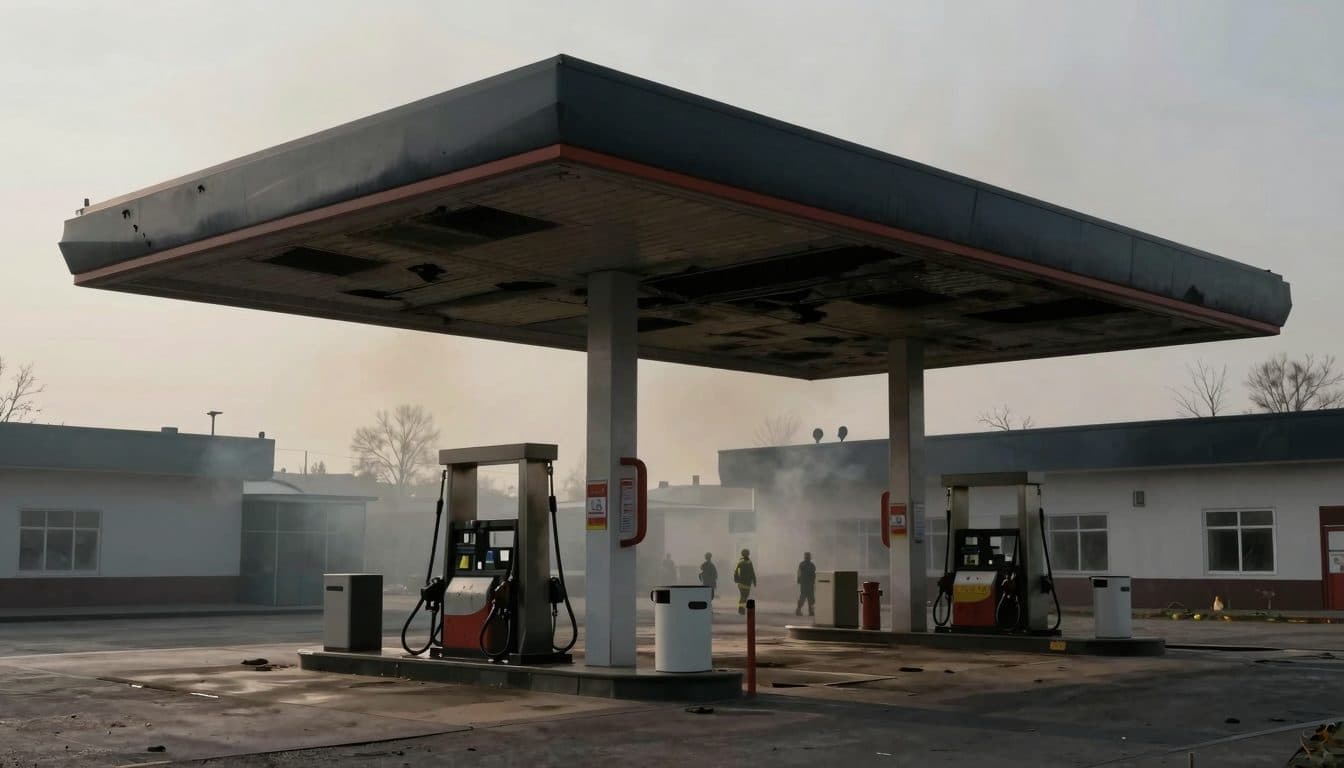 Russian shelling of Ukrainian gas stations: Woman killed, attack on Russian refinery reported