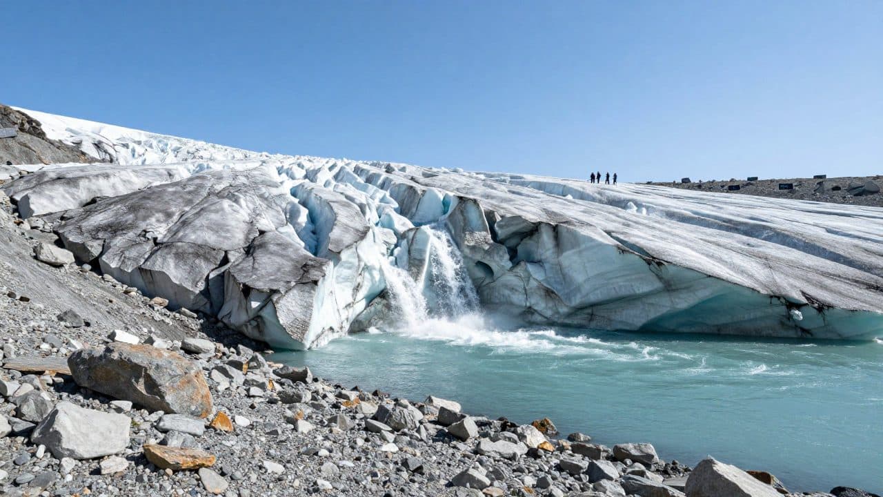 Glaciologist Fischer: Extreme Drought Makes Glacier Retreat in Austria Palpably Felt