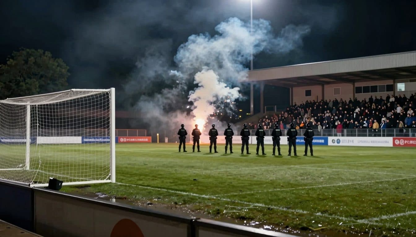 DFB-Pokal: Match between Waldhof Mannheim and Kaiserslautern interrupted after pitch invasion