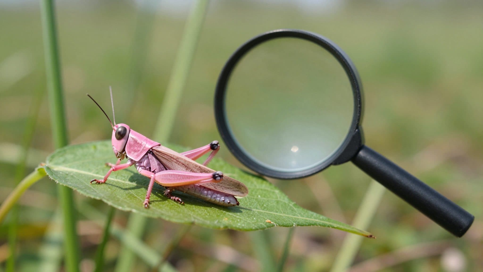 Rare pink grasshopper discovered in Carinthia – gene mutation explains coloration