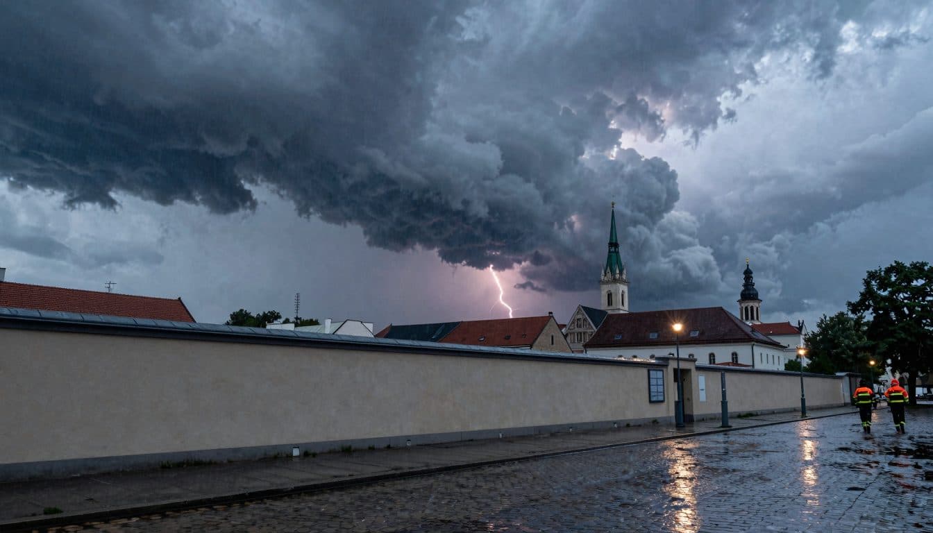 After supercell over Vienna: Further storm gusts exceeding 100 km/h expected