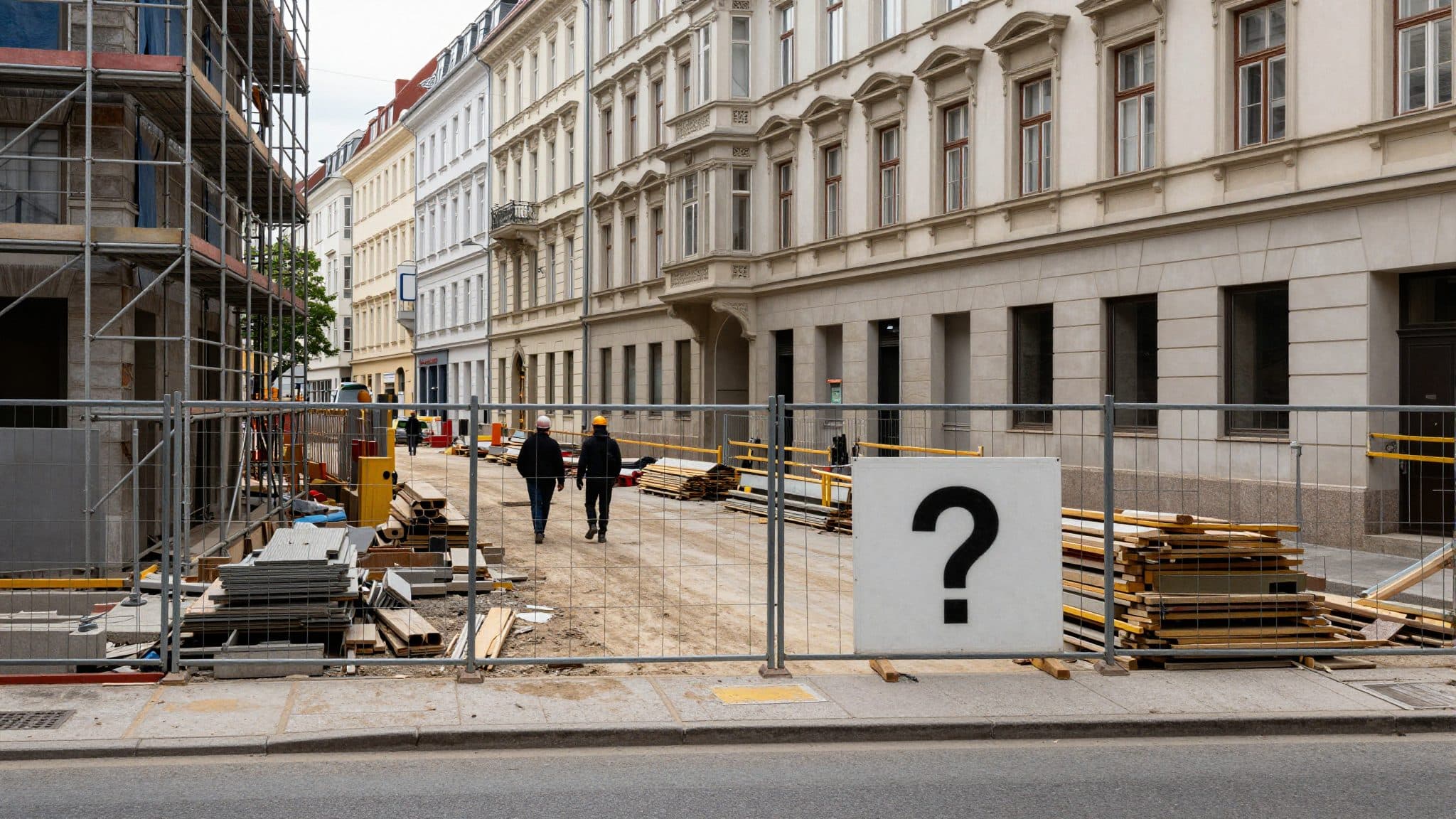 Vienna Science Hub Q. Takes Shape: Construction Site Between Wollzeile and Bäckerstraße Now Operational