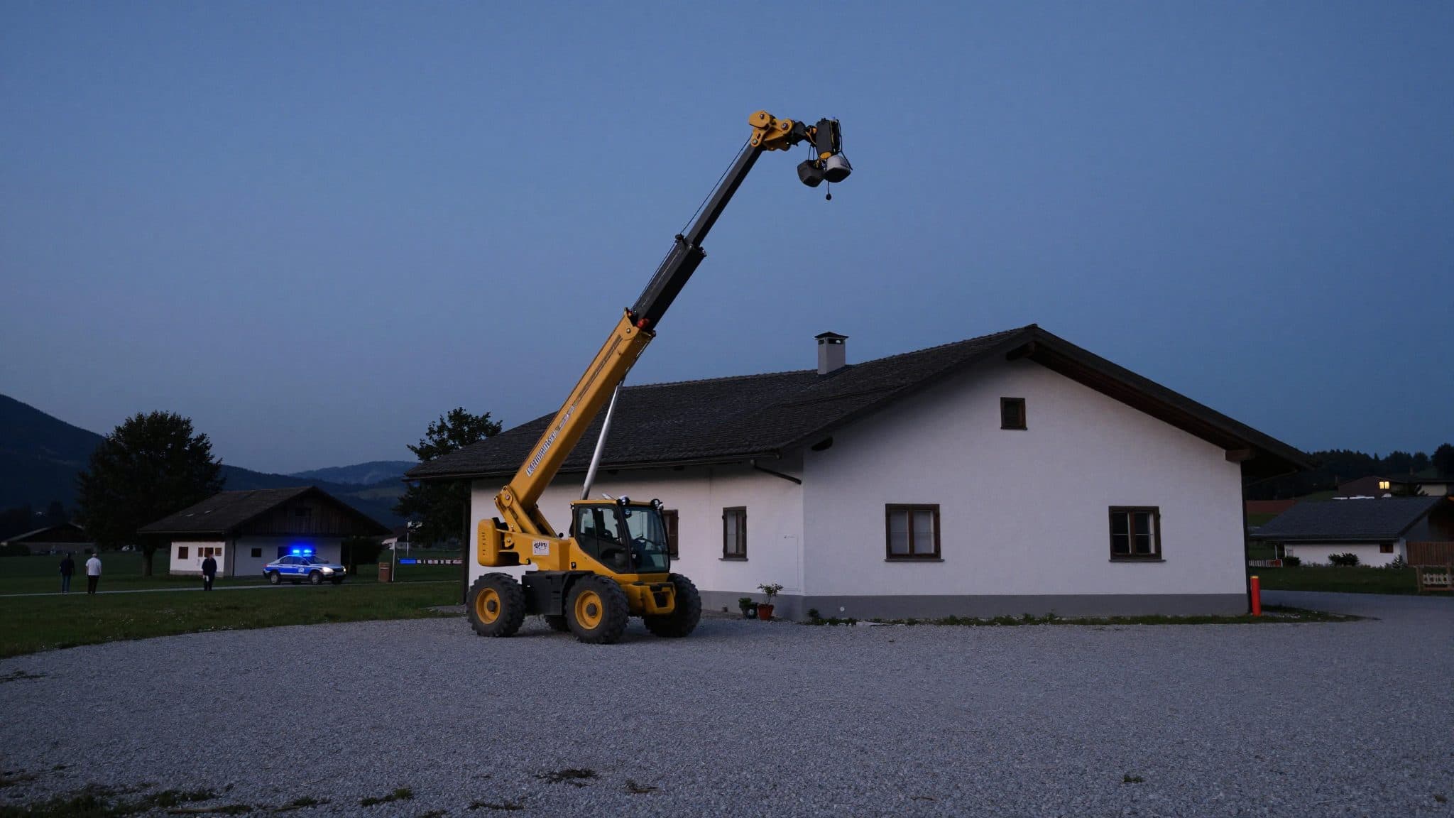 44-year-old threatens mayor and police with telescopic handler – Festival in Neusiedl am See