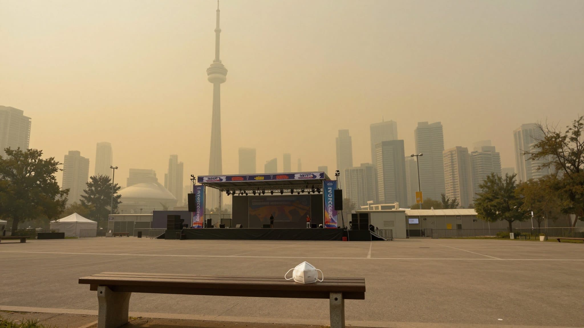 Wildfire Smoke from Canada Drifts Over Toronto and New York – World Cup Final at Open-Stadium