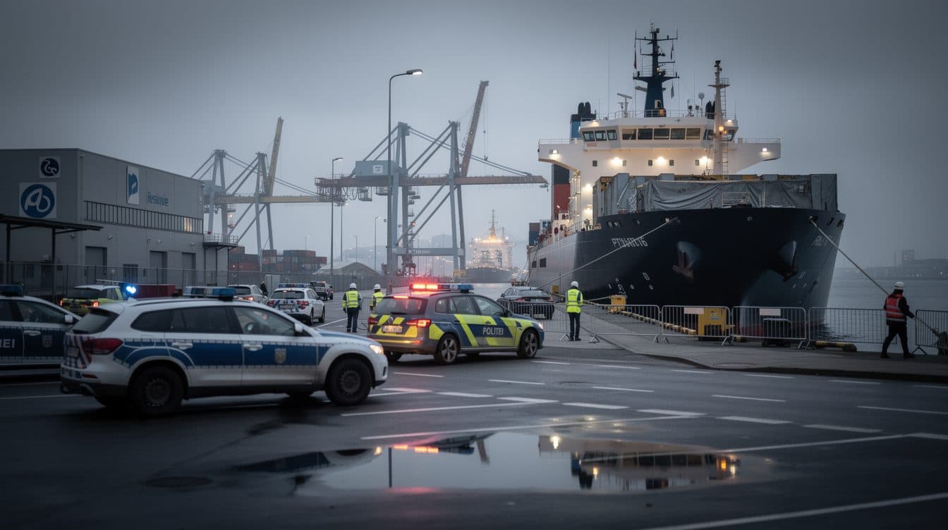 Final Castor Transport from Great Britain Reaches Brunsbüttel