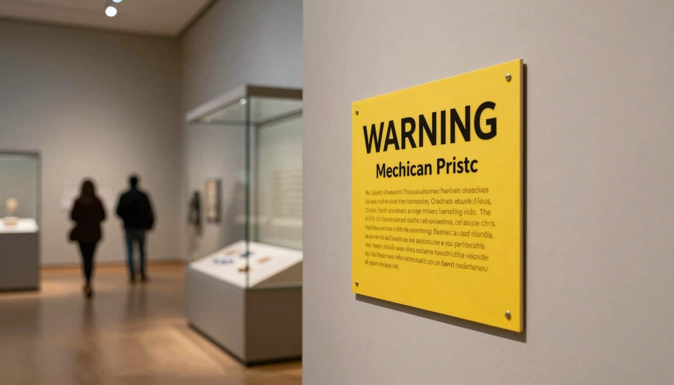 Trump to plaster Smithsonian museum with warning signs against alleged disinformation