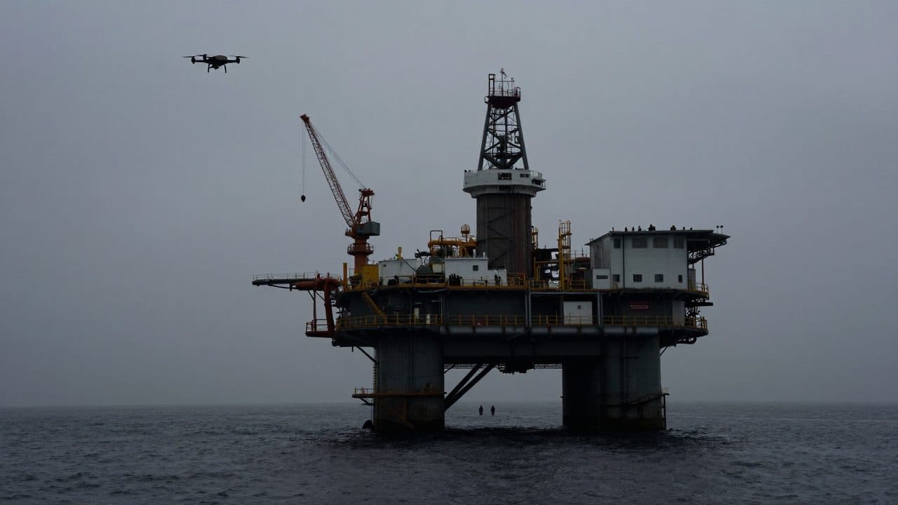 Two people die after drone strike on oil platform in Dammam