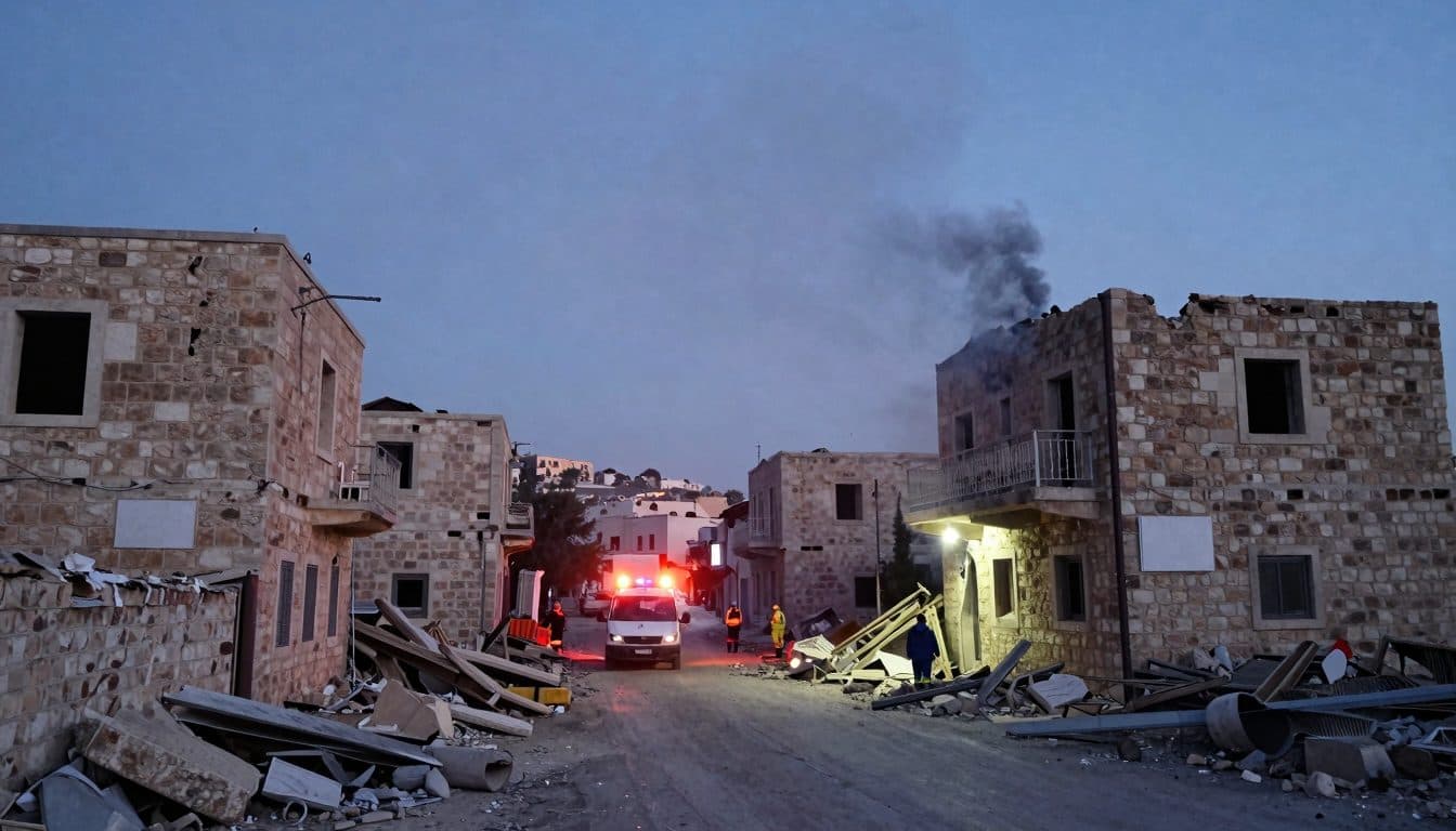 Israeli attack in southern Lebanon: Lebanese authorities report one death and eleven injured