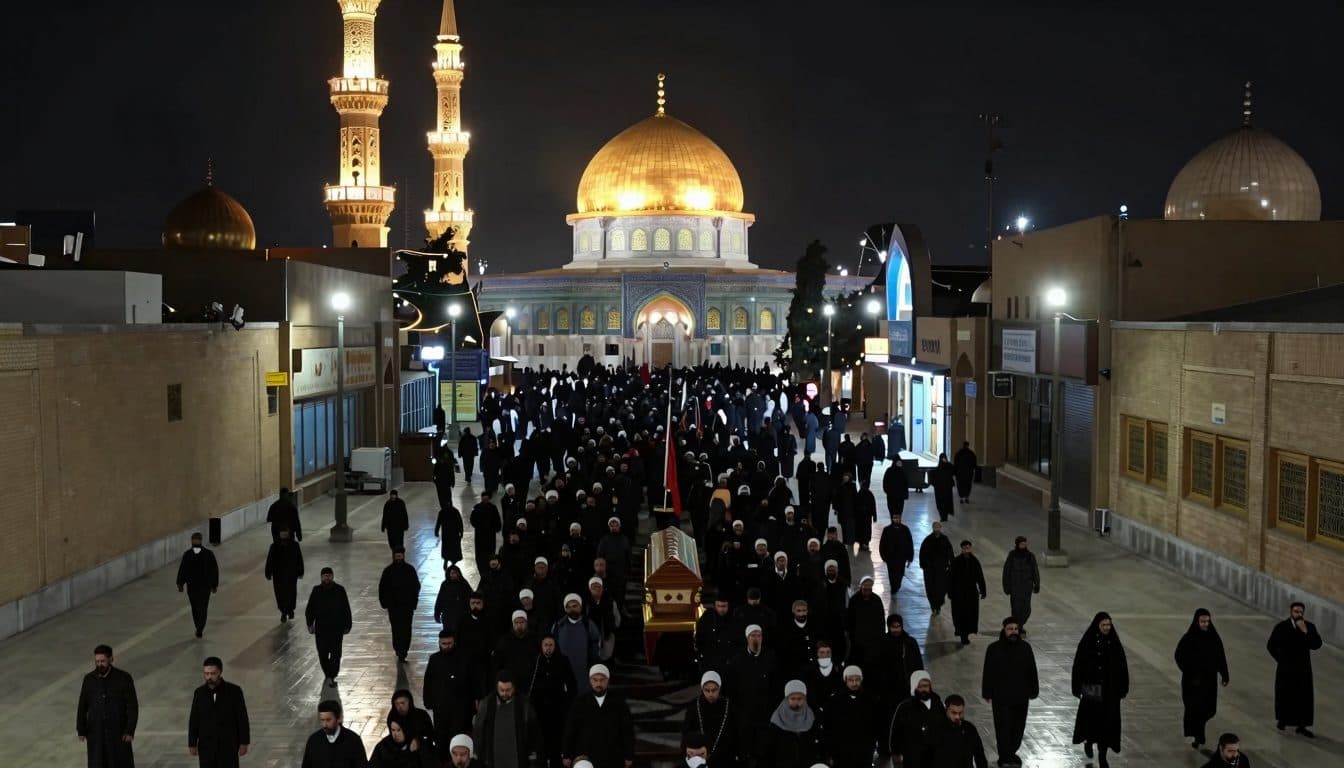 Funeral procession for Khamenei: body arrives in Qom, coffins in Tehran and Qom