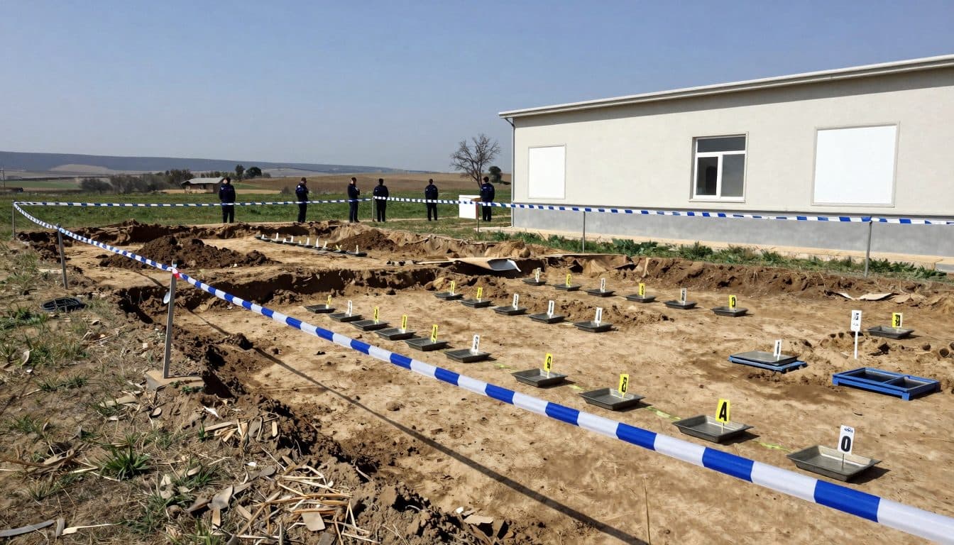 Mass grave discovered in Kosovo: Authorities expect lengthy identification process