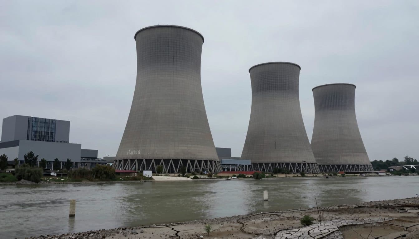 Hungarian Engineers Keep Paks Nuclear Plant Online Despite Falling Danube Levels