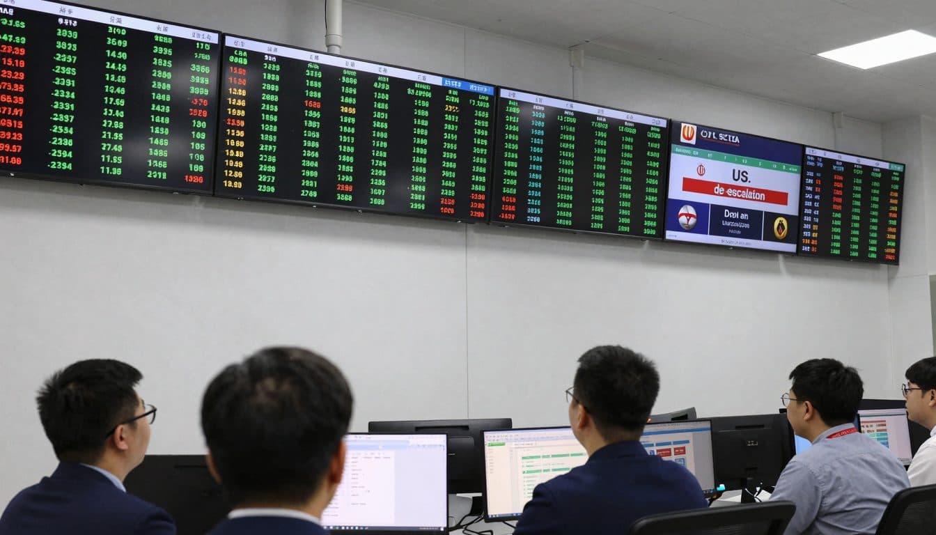 Asian stock markets mostly rise – Investors react to ceasefire between US and Iran