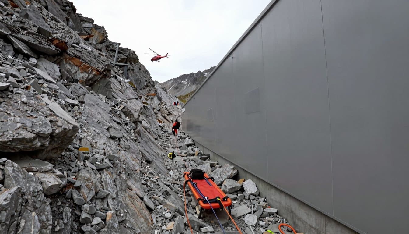 80-year-old falls 80 meters during mountain tour in Carinthia – in critical condition