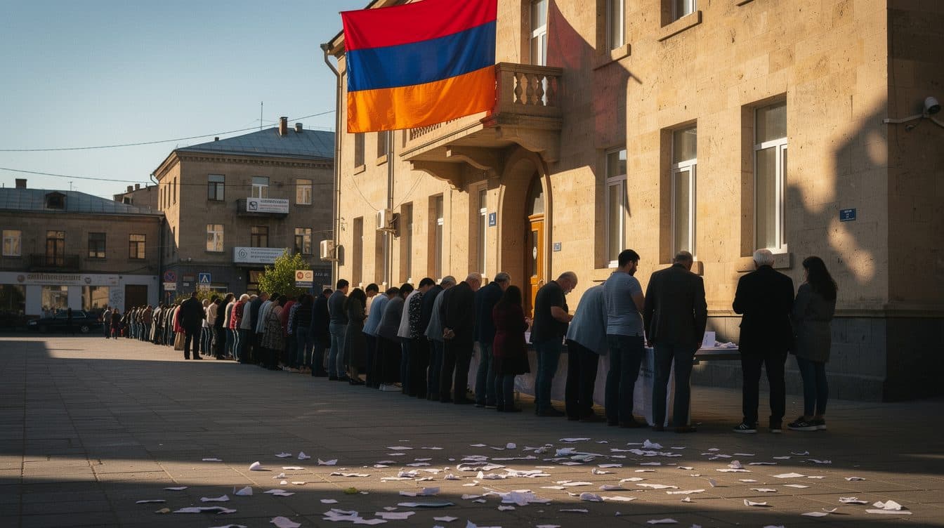 Armenian Parliamentary Election: Pashinyan's Camp Leads According to Partial Results, Tensions with Russia High