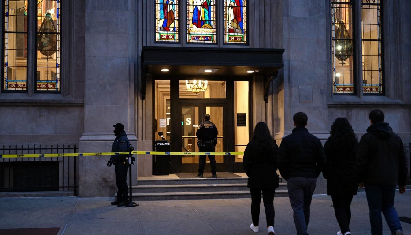 Man charged with hate crime at Manhattan Central Synagogue