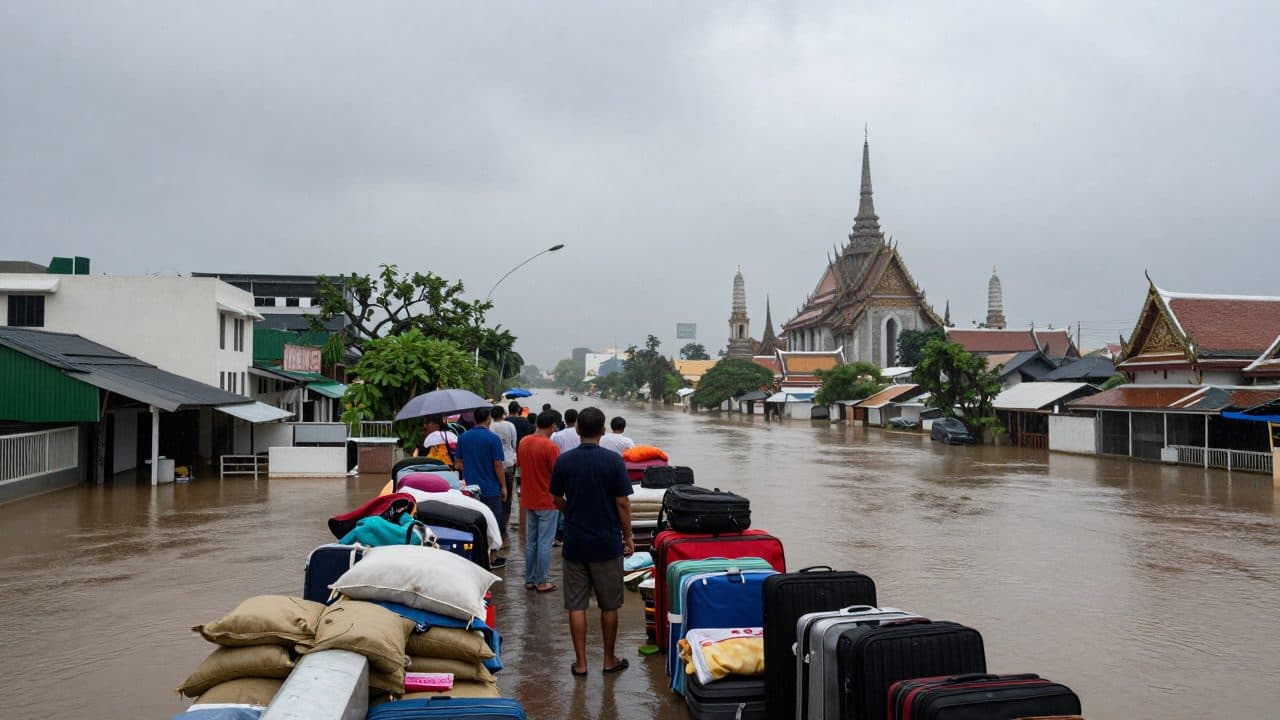 Bangkok Declares Disaster as City Battles Flooding