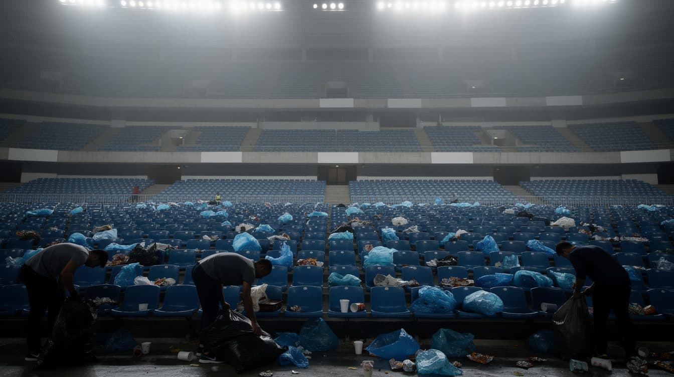 Jameis Winston cleans stadium with Japanese fans – of all places at the Dallas Cowboys
