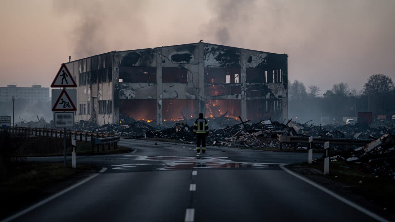 Major fire in Treuenbrietzen extinguished – closures lifted