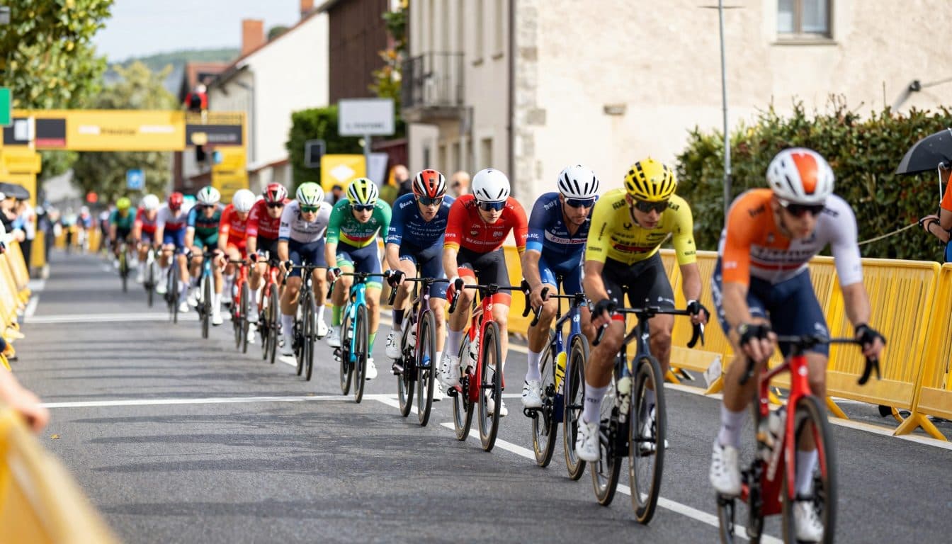 Olav Kooij wins fifth Tour stage in bunch sprint from Lannemezan to Pau