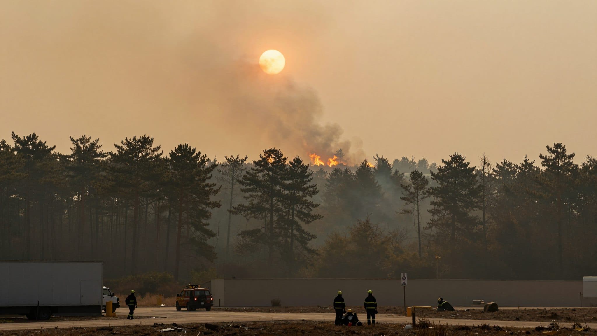 Wildfires Near Bordeaux: Hundreds of Thousands Evacuated, New Heat Wave Expected