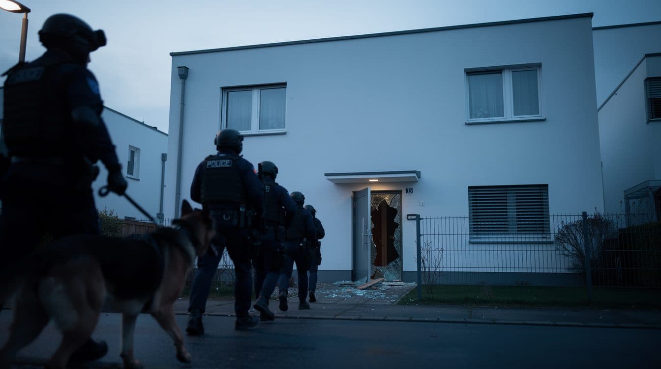 Large-Scale Raids Target Biker Milieu in Gelsenkirchen