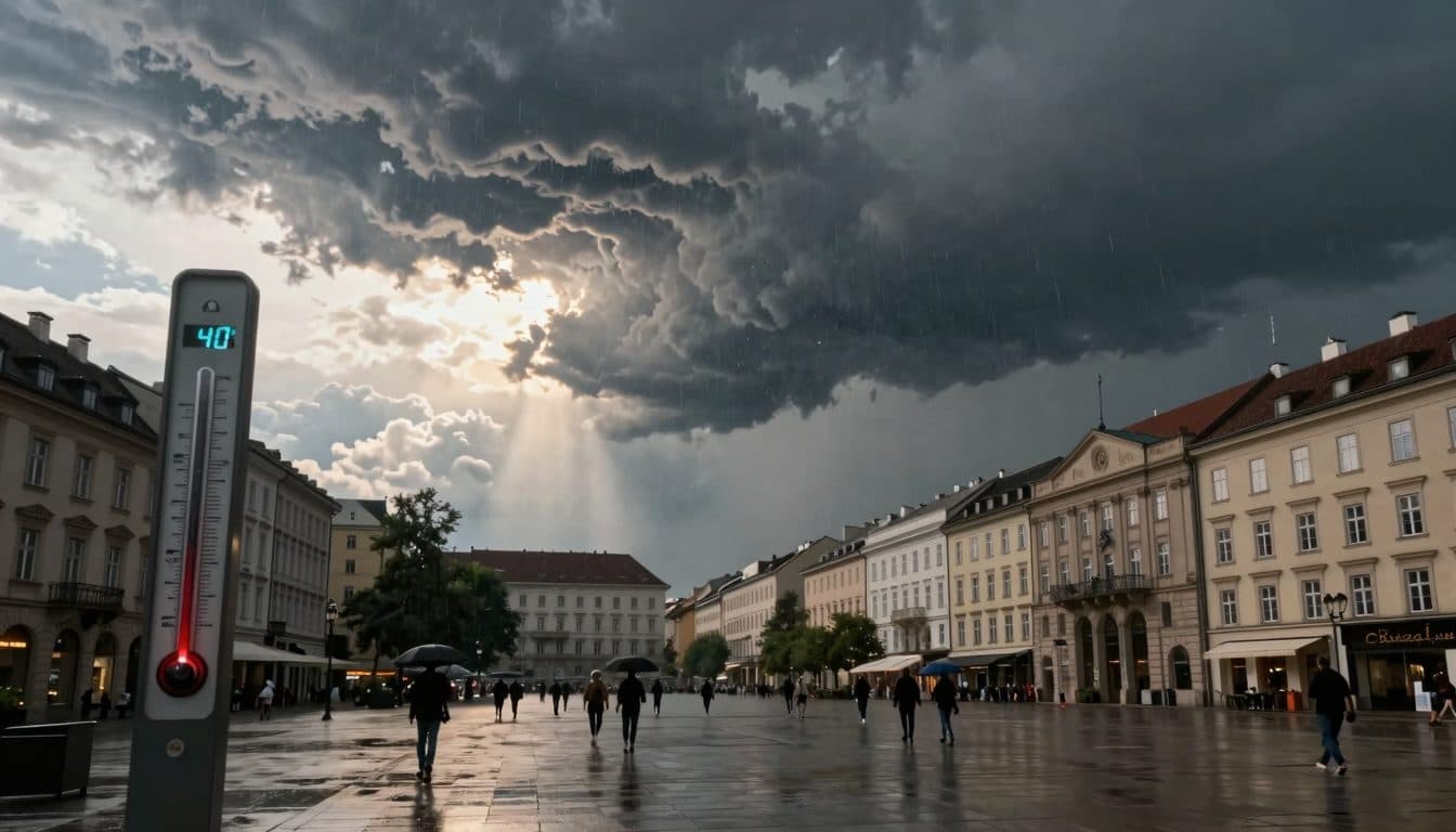 Heat in Austria only slowly subsides – risk of severe weather rises