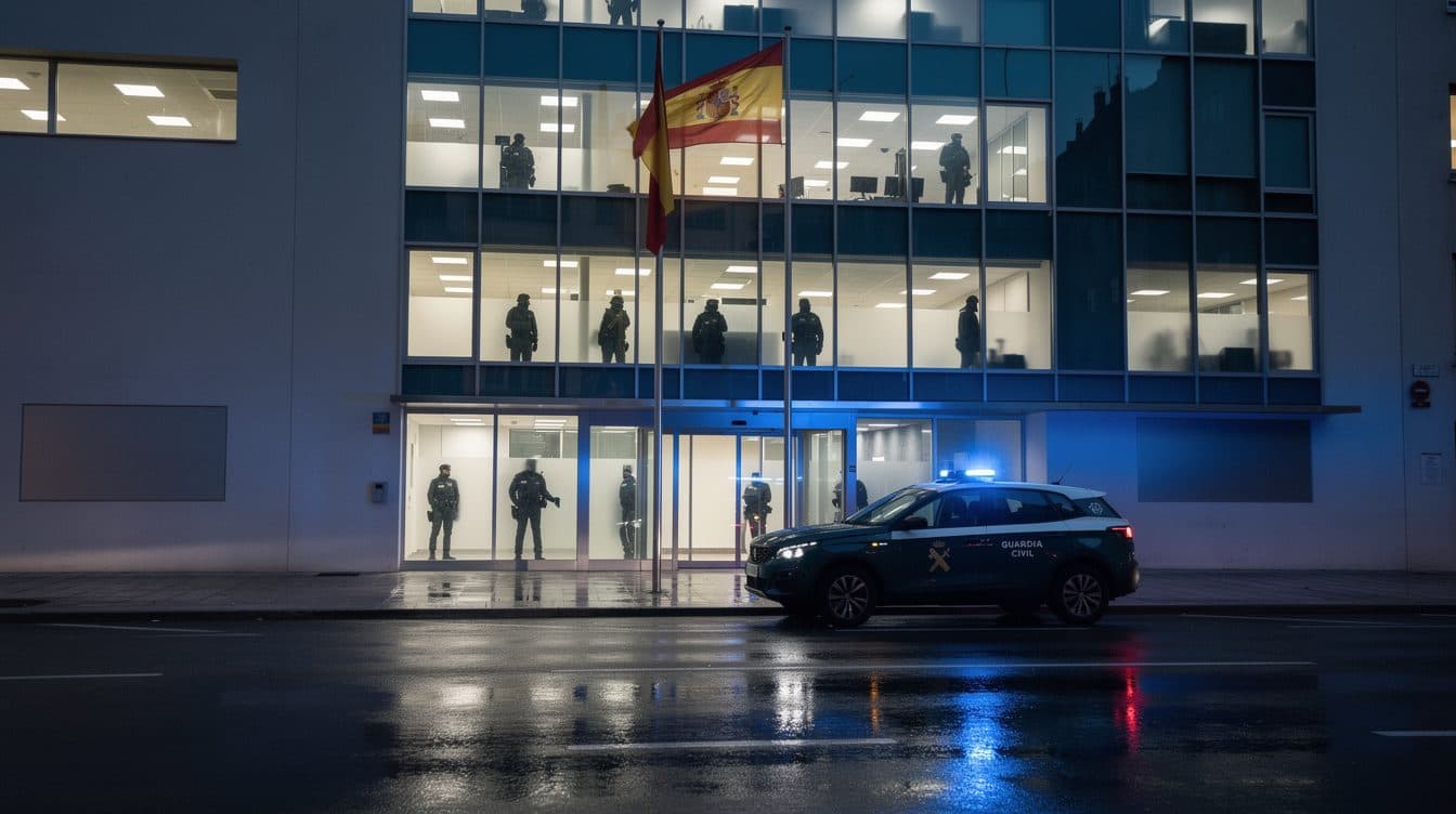 Spanish Police Search Socialist Party Headquarters in Madrid Amid Corruption Probe