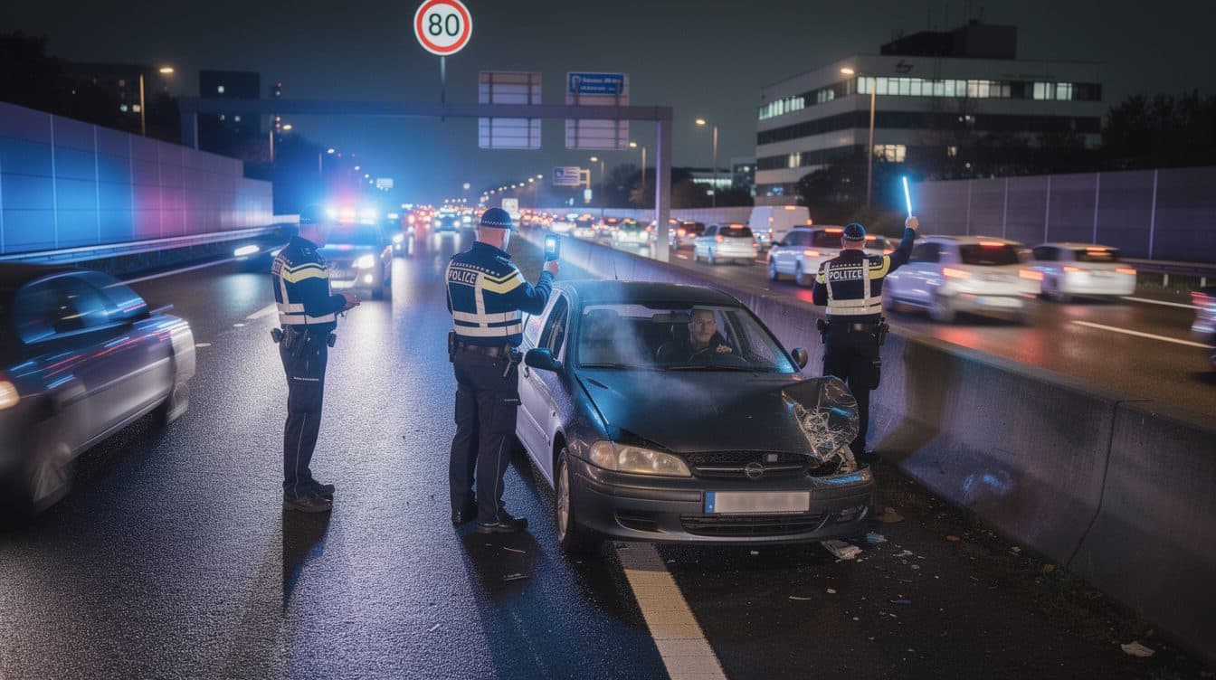 Drunk Driver Caught Speeding at 200 km/h in 80 km/h Zone Near Vienna