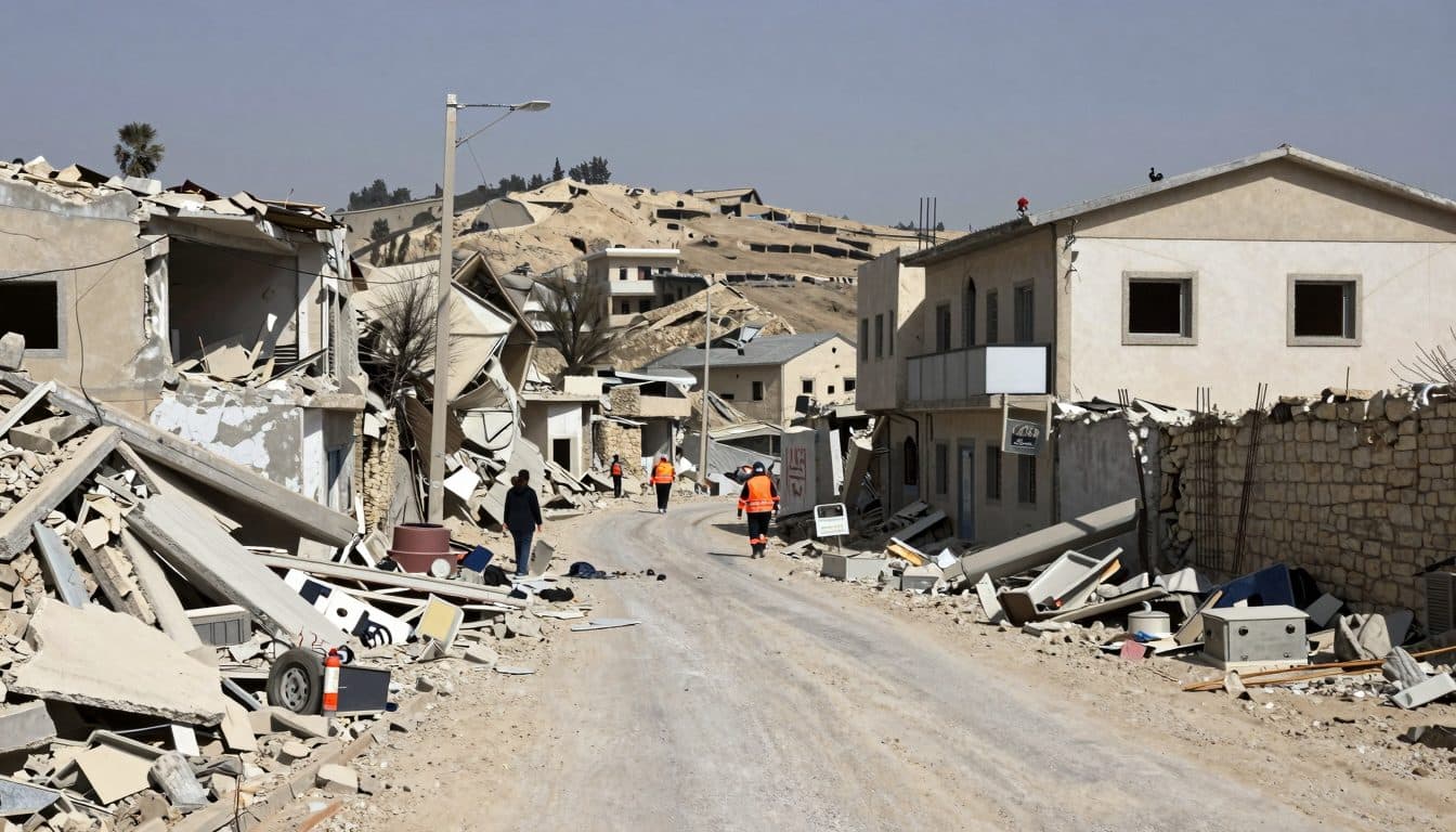 Israeli Strikes in South Lebanon: Lebanese Army Reports Four Killed in Arab Salim