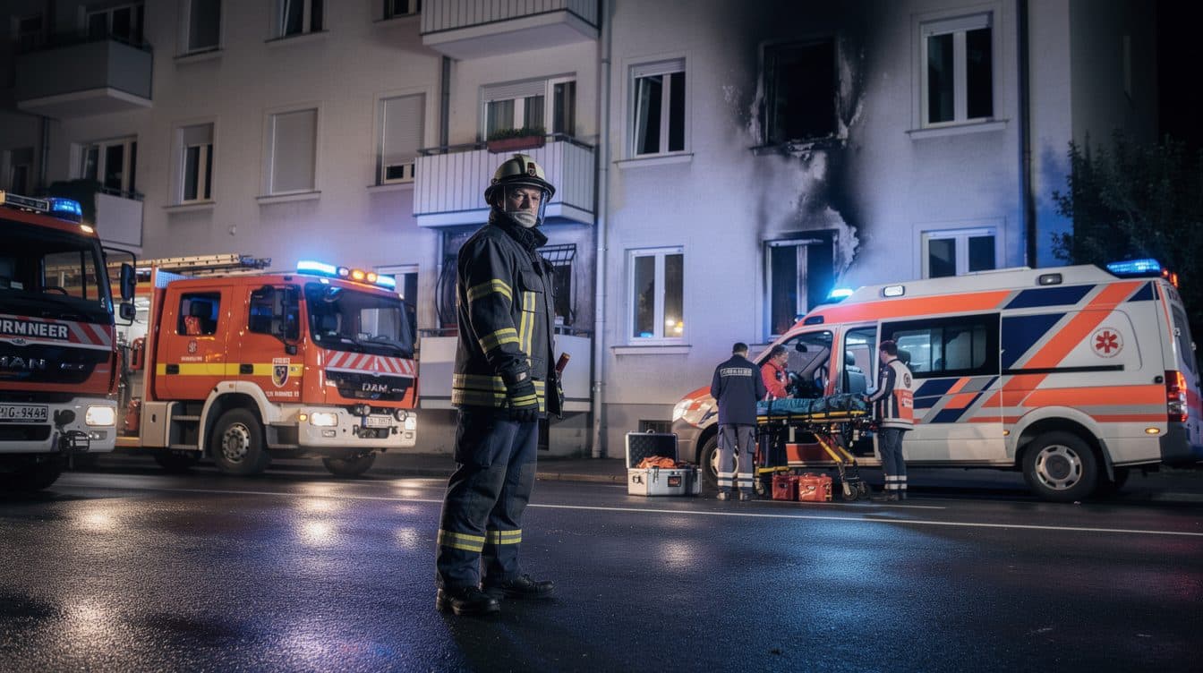 Vienna Apartment Fire Leaves Toddlers in Critical Condition