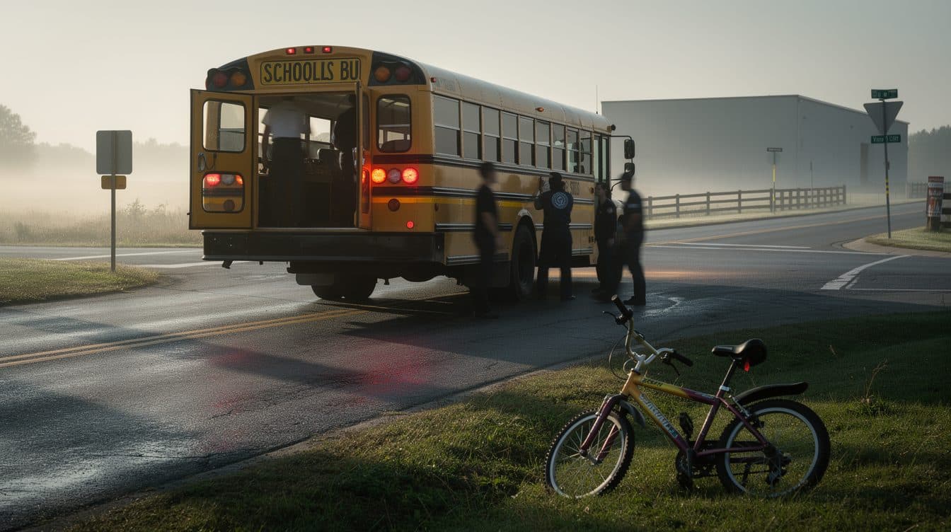 School bus accident in Dormagen: 26 children slightly injured during emergency braking