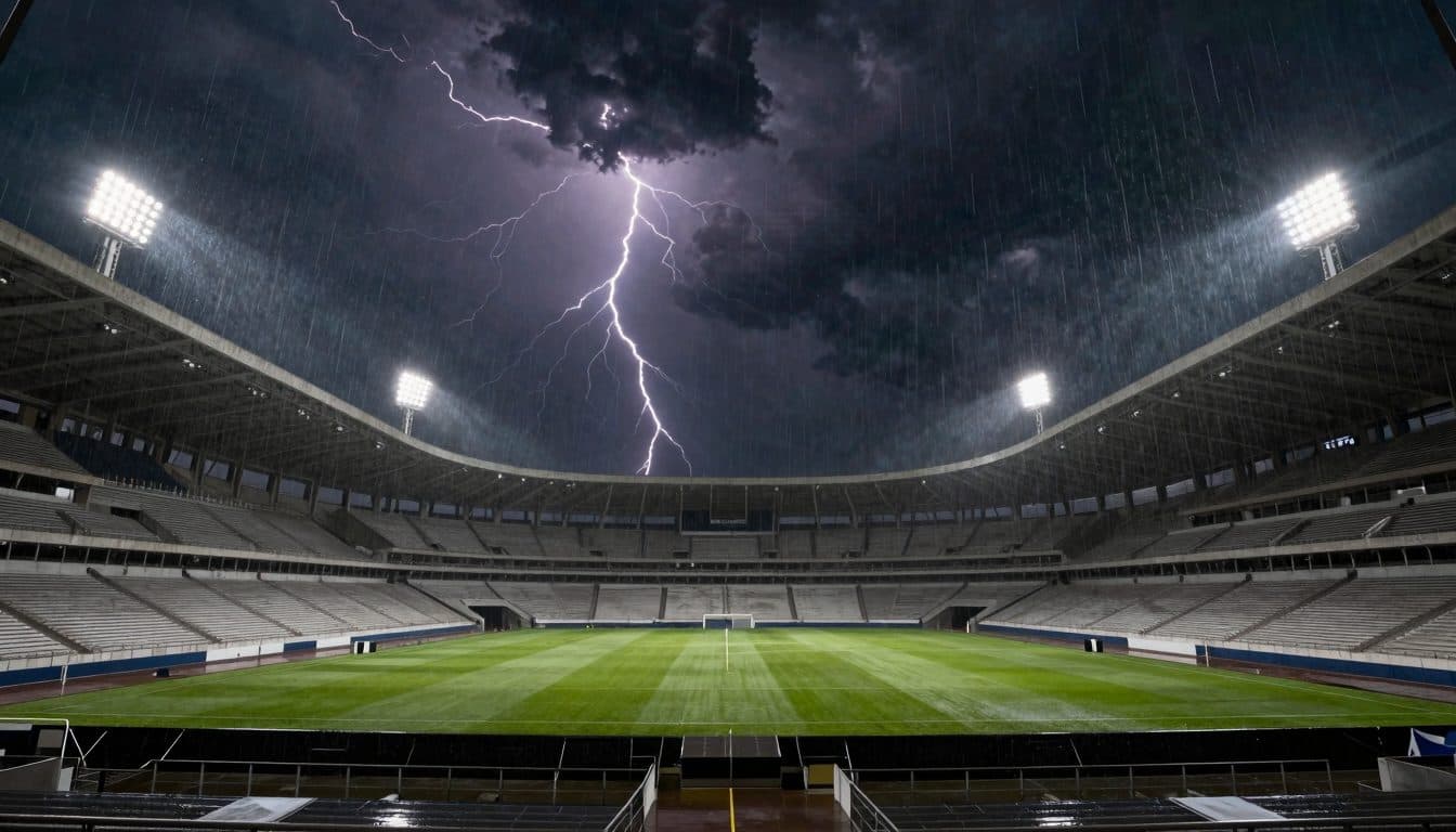Severe Thunderstorm Threatens Punctual Kickoff of England Match in Mexico