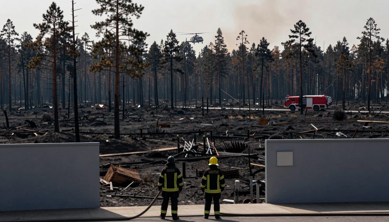 Gohrischheide Forest Fire: Municipality of Zeithain Expects Costs Exceeding Half a Million Euros