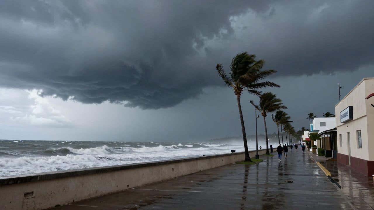 Hurricane "Polo" Reaches Mexico's Pacific Coast with Wind Speeds Around 175 Kilometers per Hour