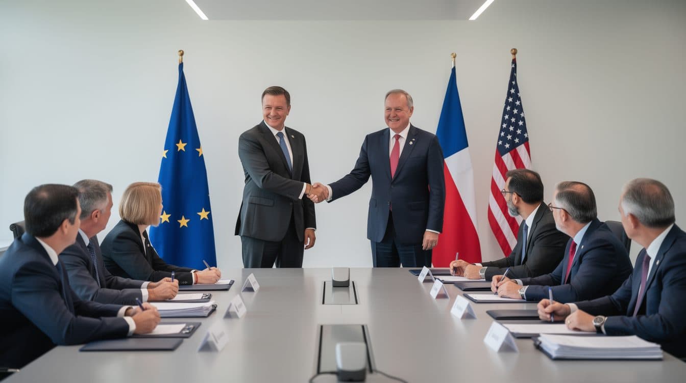EU and US Reach Trade Deal with Tariffs Set at 15% for Most Exports