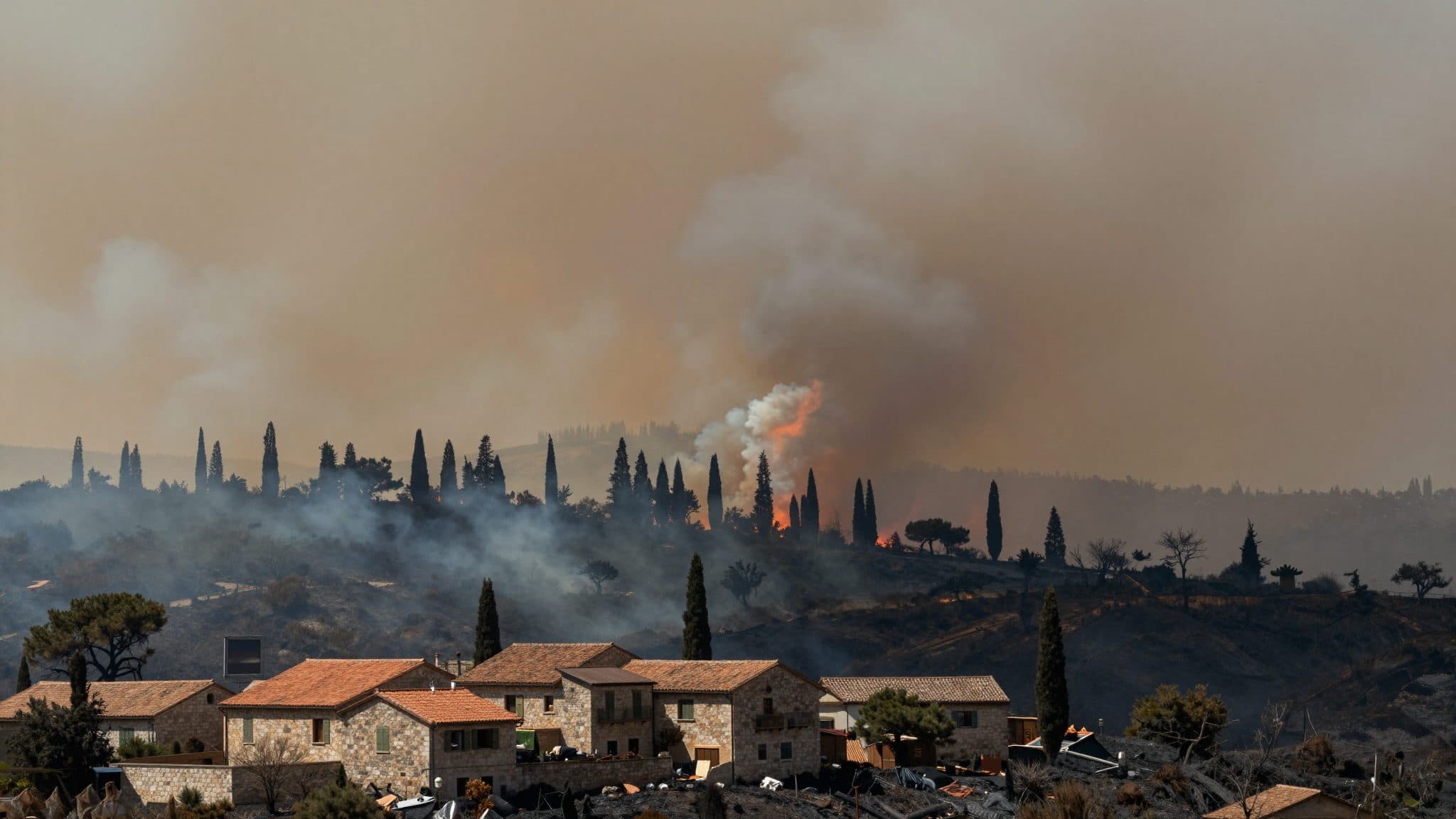 Clooneys forced to evacuate estate in southern France due to wildfire