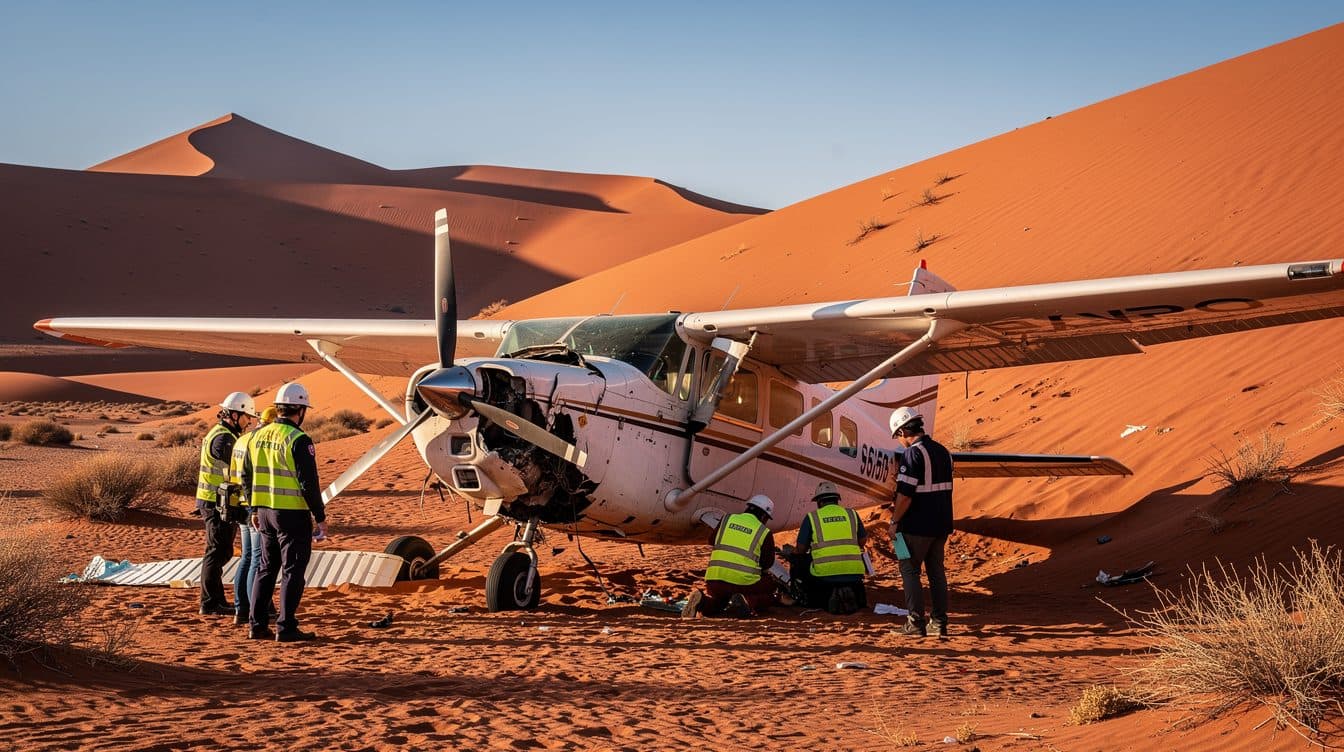 German Couple Among Victims in Namibia Plane Crash, Investigation Could Take Over a Year