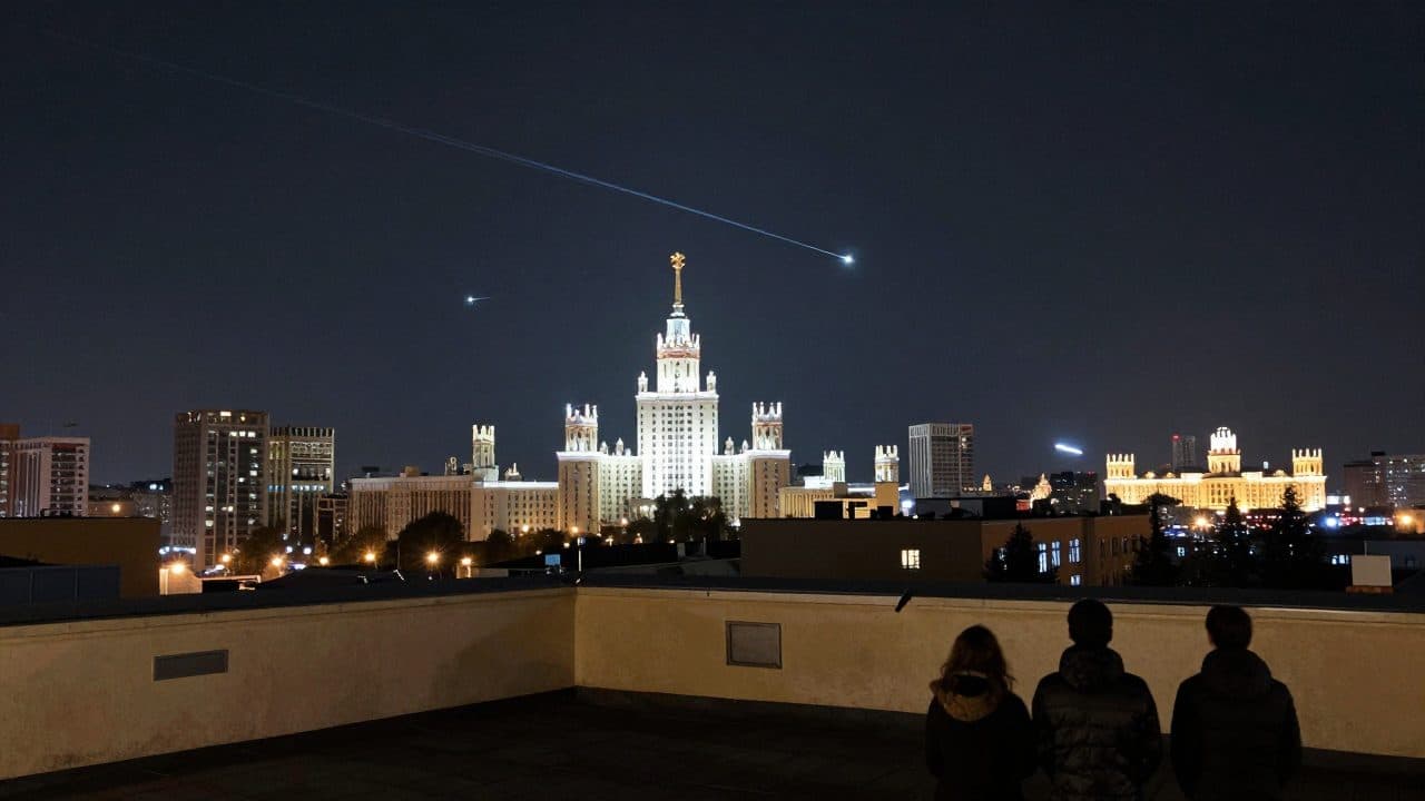 Ukrainian drones attack Moscow on the final day of Russia's regional elections