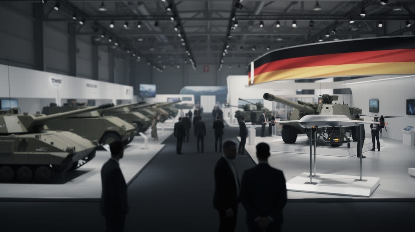 After the FCAS failure: Around 100 German companies at arms fair Eurosatory in Paris