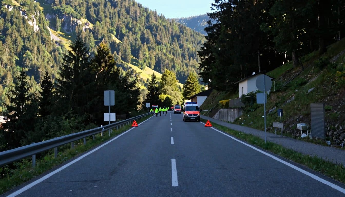 Motorcyclist collides with car in Abtenau – Accident on the Gschütt Straße