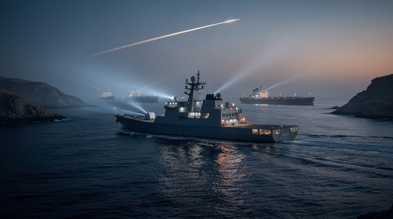 US military repels Iranian drone attacks on ships in the Strait of Hormuz