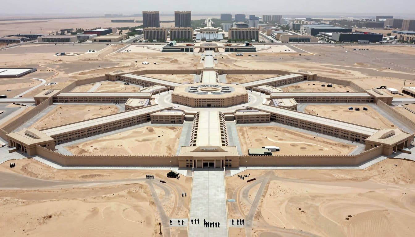 Egypt opens massive "Octagon" military headquarters in new administrative capital