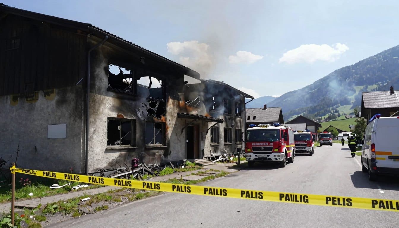 Major operation in Winzendorf: Explosions on the premises of a pyrotechnics manufacturer