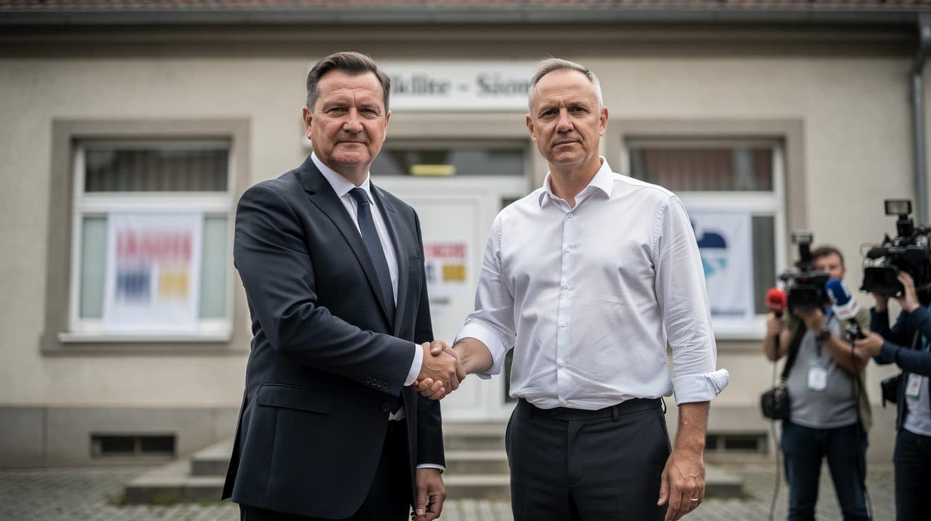 Marcus Hoffmann narrowly wins mayoral runoff in Aue-Bad Schlema against far-right candidate