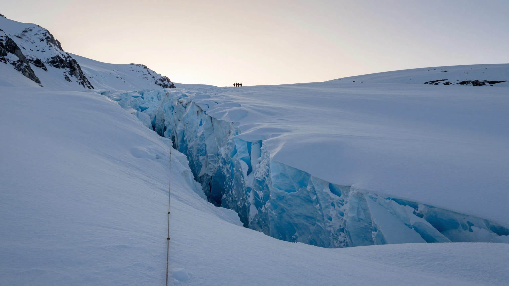 Two Alpinists Fall Into Glacier Crevasse on the Hoher Dachstein