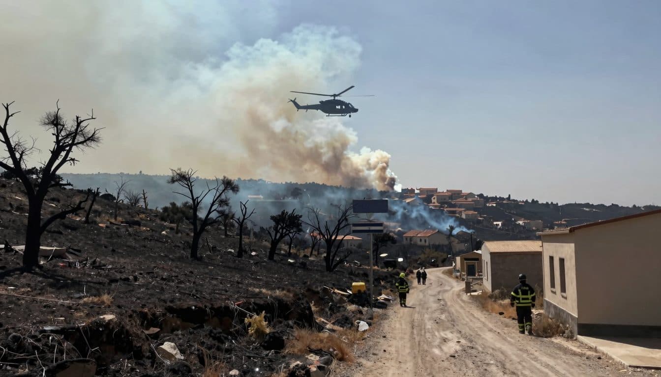 Wildfires in Sicily and Sardinia: Hundreds of emergency personnel battle the flames