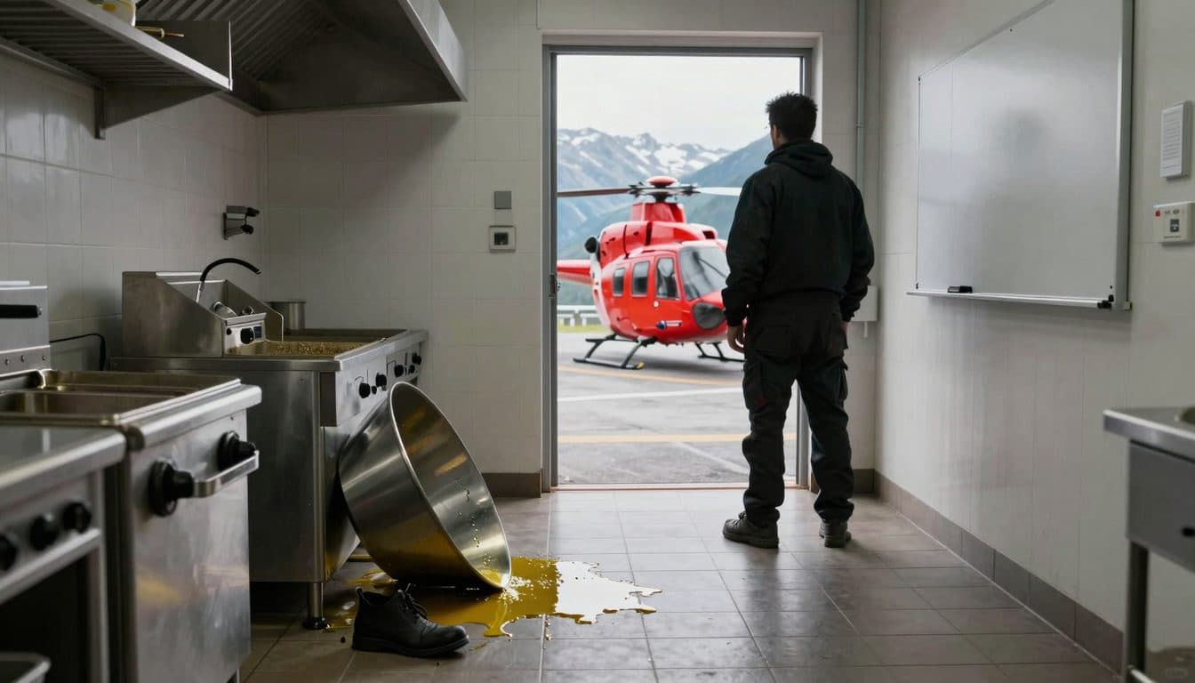 Severe burns in restaurant kitchen: Woman airlifted to hospital in Styria