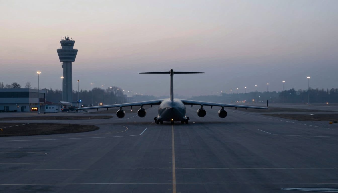 US military aircraft lands in Moscow amid unconfirmed reports of CIA chief visit